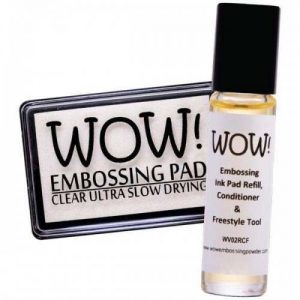 WOW! Embossing Pad and Ink Roller Refill Combo - Teaspoon of Fun