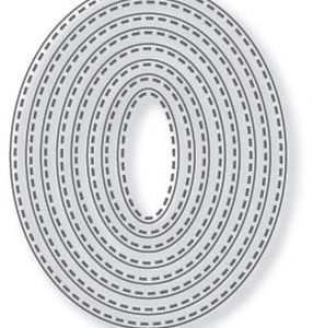 Stitched Nesting Ovals