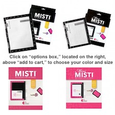 Misti Stamp Tool Original Size Stamp Positioner 2020 Version ; Includes Bar Magnet and Foam Pad; The Most Incredible Stamp Tool Invented 