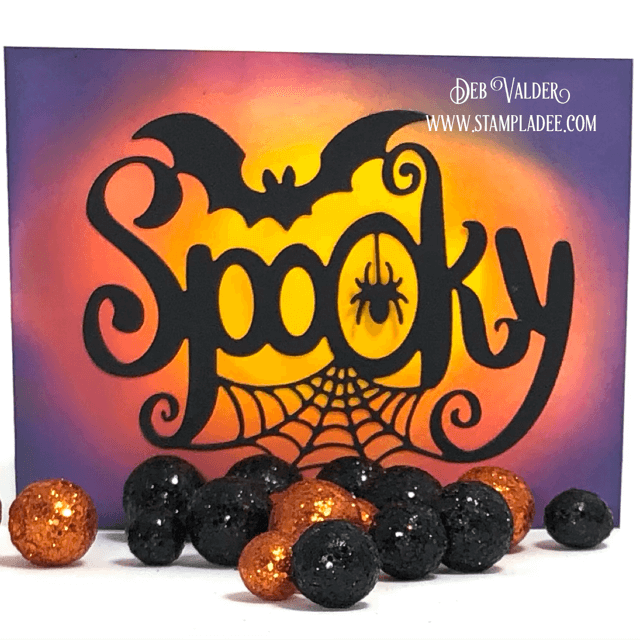 Spooky Windows for Halloween. All products can be found in our Teaspoon of Fun Paper Crafting Shop at www.TeaspoonOfFun.com/SHOP