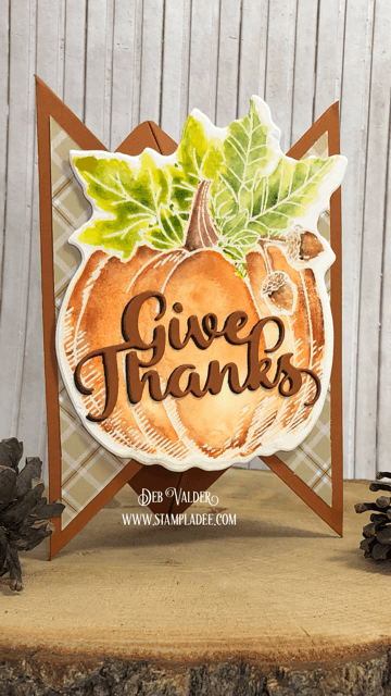 Watercolor Thanksgiving Stamp & Die Combo. All products can be found in our Teaspoon of Fun Shoppe.