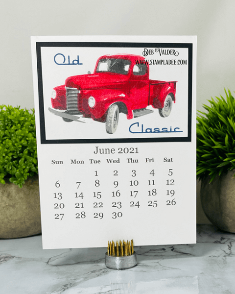 Welcome June 2021. We are using a classic old truck today. All products can be found in our Teaspoon of Fun Shoppe at www.TeaspoonOfFun.com/SHOP