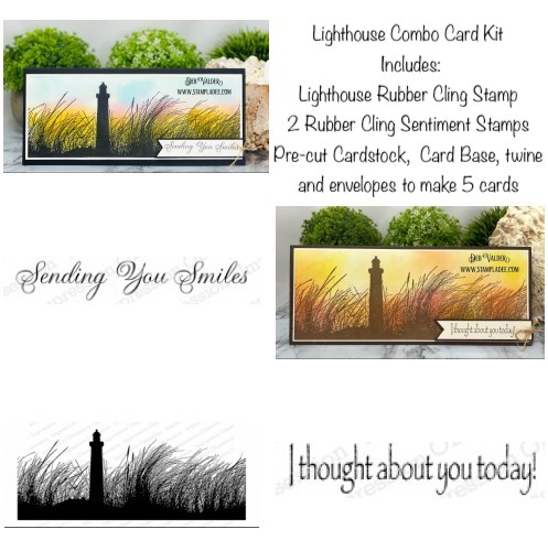 Lighthouse Combo Card Kit is our newest kit in the shoppe. All products can be found in our Teaspoon of Fun Shoppe at www.TeaspoonOfFun.com/SHOP