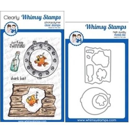 Lookin' Shark Elements Stamp and Die Combo Whimsy DP1068