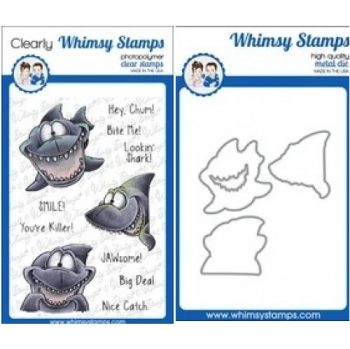 Lookin' Shark Stamp and Die Combo Whimsy