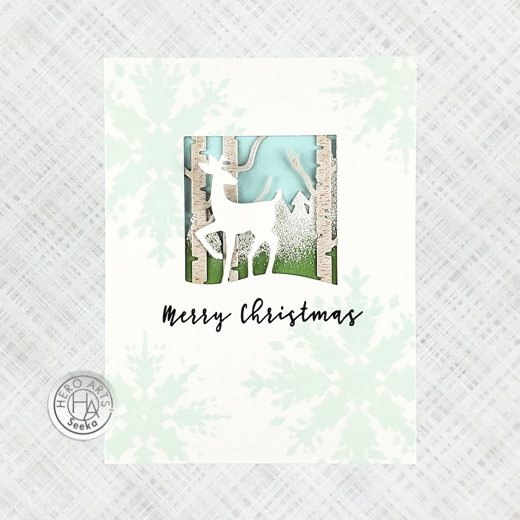 Looking Glass Winter Forest Die Set Hero Arts - Image 6