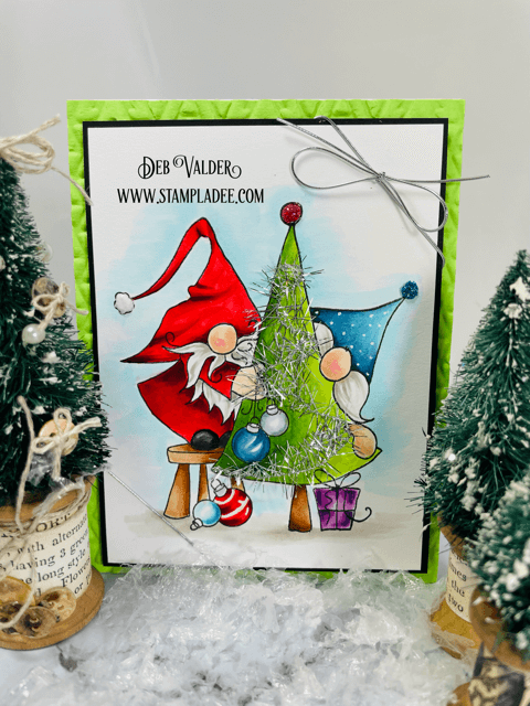 Is Your Gnome Tinsel Tangled. All products can be found in our Teaspoon of Fun Shop at www.TeaspoonOfFun.comSHOP