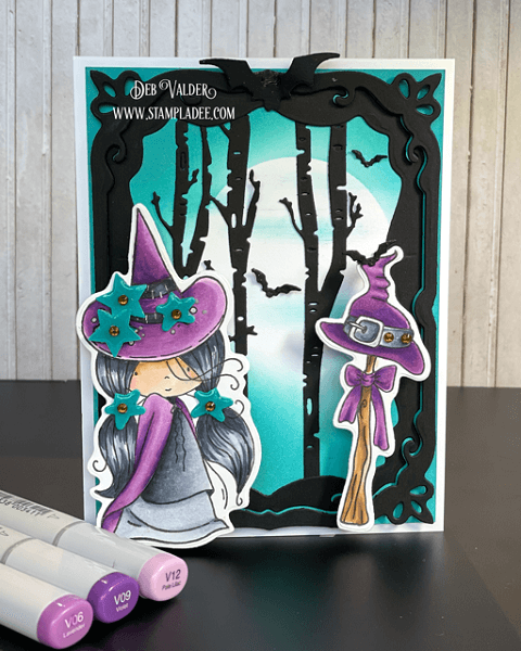 Grab that Broomstick Girls for a Happy Halloween. All products can be found in our Teaspoon of Fun shop at www.TeaspoonOfFun.com/SHOP