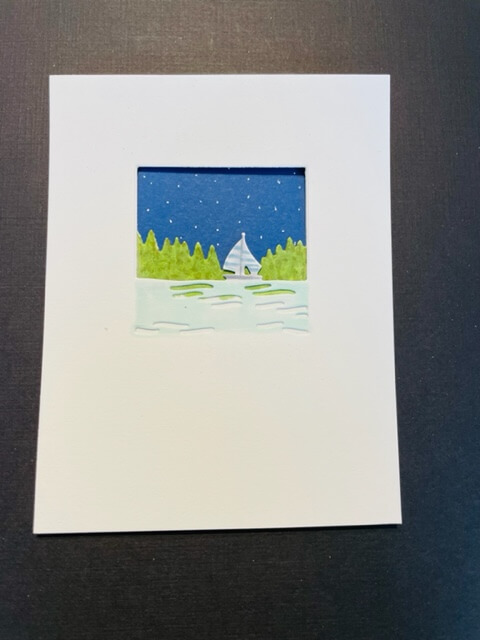 Summer Looking Glass Lighthouse. All products can be found in our Teaspoon Of Fun Papercrafting Shop at www.TeaspoonOfFun.com/SHOP