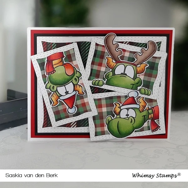 Dragon Holiday Peekers Stamp and Die Combo - Image 5