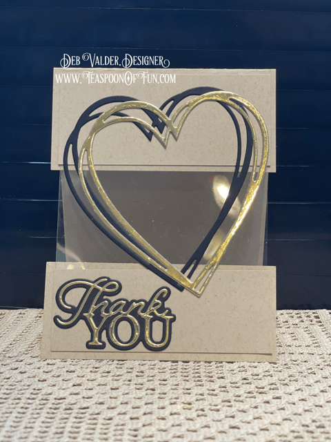 Connected Hearts Frame. All products can be purchased in our Teaspoon Of Fun Paper Crafting Shop at www.TeaspoonOfFun.com/SHOP