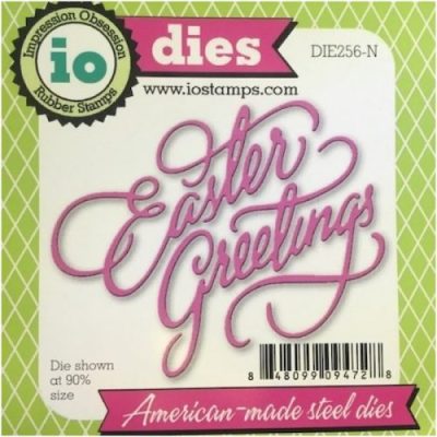Easter Greetings Die from Impression Obsession