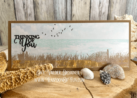 water-sea-oats-slimline-ocean-beach-cloudy-sky-thinking-of-you-scene-birds-distress-oxide-Teaspoon-of-Fun-Deb-Valder-IO-Tim-Holtz-Impression-Obsession-creative-expressions1 A Trip to the Ocean Beach. All products can be purchased in our Teaspoon Of Fun Paper Crafting Shop at www.TeaspoonOfFun.com/SHOP