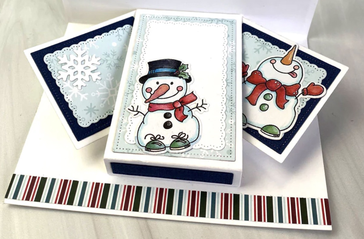 Frosty Hello Stamp and Die Combo - Image 4