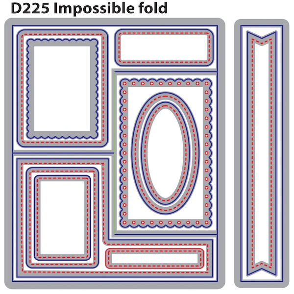 Impossible Fold Die Set