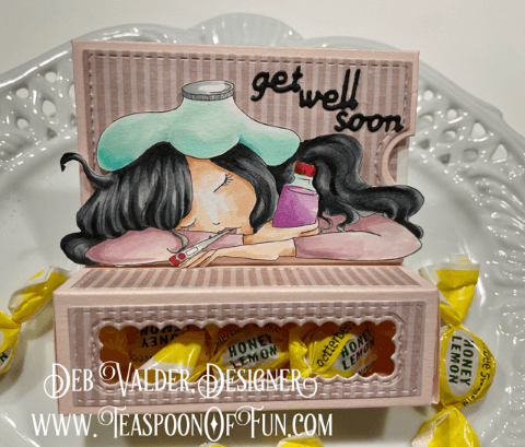 Feeling Under The Weather. All products can be purchased from Teaspoon Of Fun's Paper Crafting Shop at www.TeaspoonOfFun.com/SHOP
