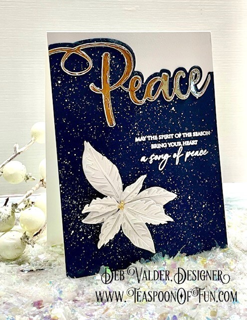 A Song Of Peace Edger. All products can be purchased from Teaspoon Of Fun's Paper Crafting Shop at www.TeaspoonOfFun.com/SHOP