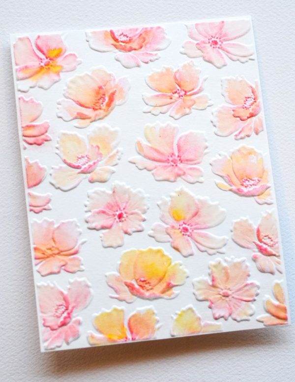 Anemone Drift 3D Embossing Folder and Cutting Dies - Image 2