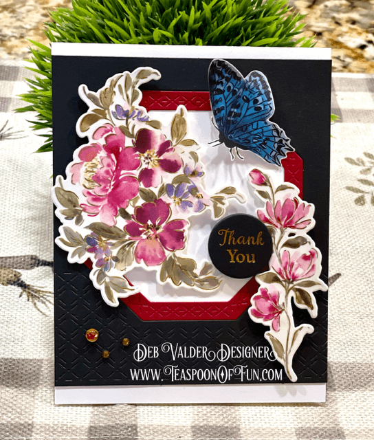 Artsy Floral Combo is Amazing. All products can be purchased in our Teaspoon Of Fun Paper Crafting Shop at www.TeaspoonOfFun.com/SHOP