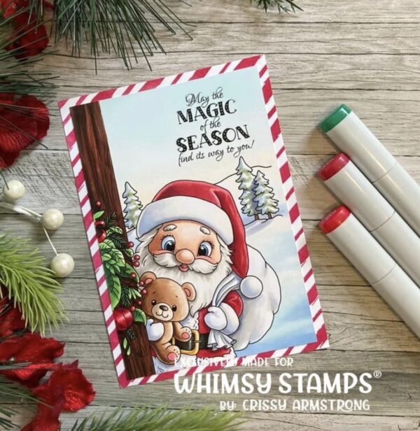 Santa at the Door Stamp Set - Image 4