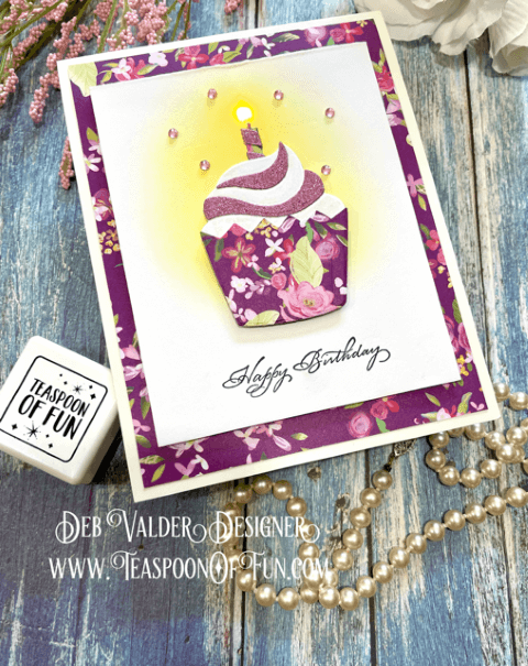 Blow Out Lights. All products can be purchased in our Teaspoon Of Fun Paper Crafting Shop at www.TeaspoonOfFun.com/SHOP.