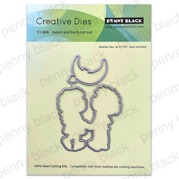 Moon & Back Stamp and Die Combo - Image 5