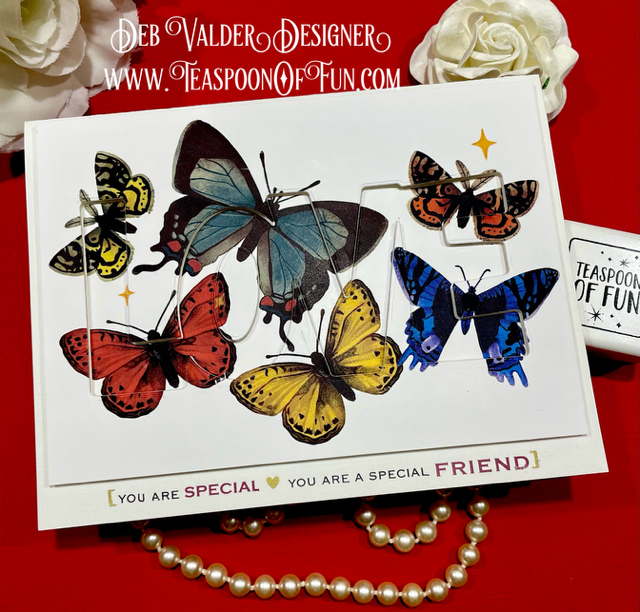 You Are A Special Friend. All products can be purchased in our Teaspoon Of Fun Paper Crafting Shop at www.TeaspoonOfFun.com/SHOP.