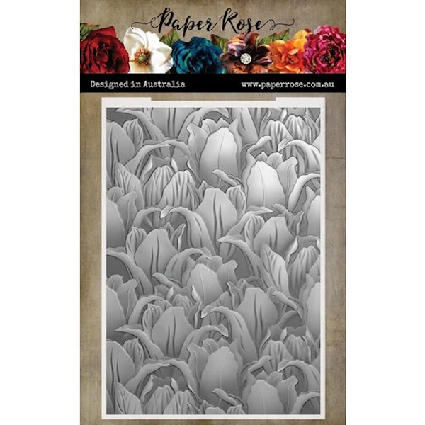 Tulips 3D Embossing Folder