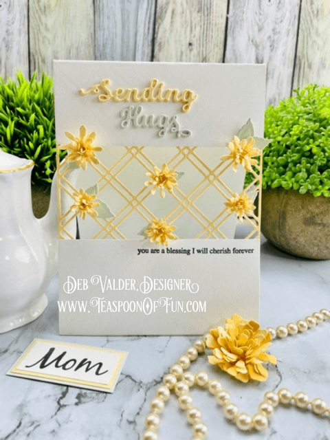 Floating Window Technique. All products can be purchased on our Teaspoon Of Fun Paper Crafting store at www.TeaspoonOfFun.com/SHOP