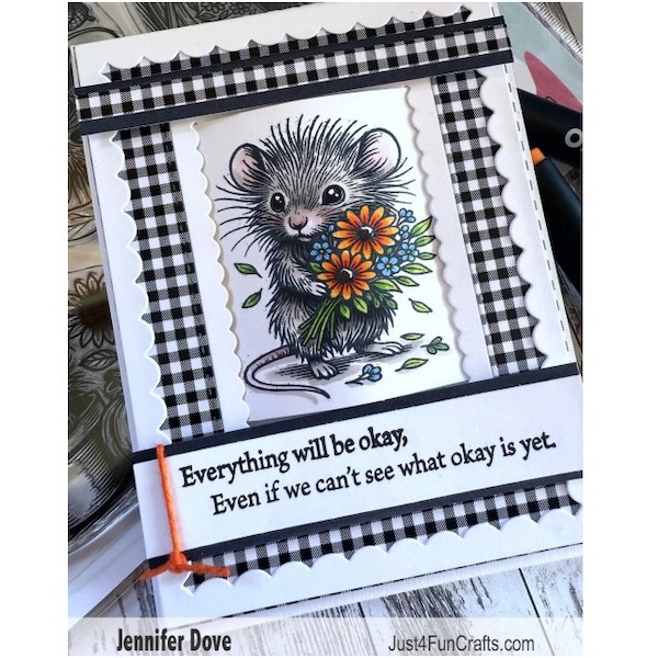 A Friendly Note Willow's Way Clear Stamp Set - Image 6