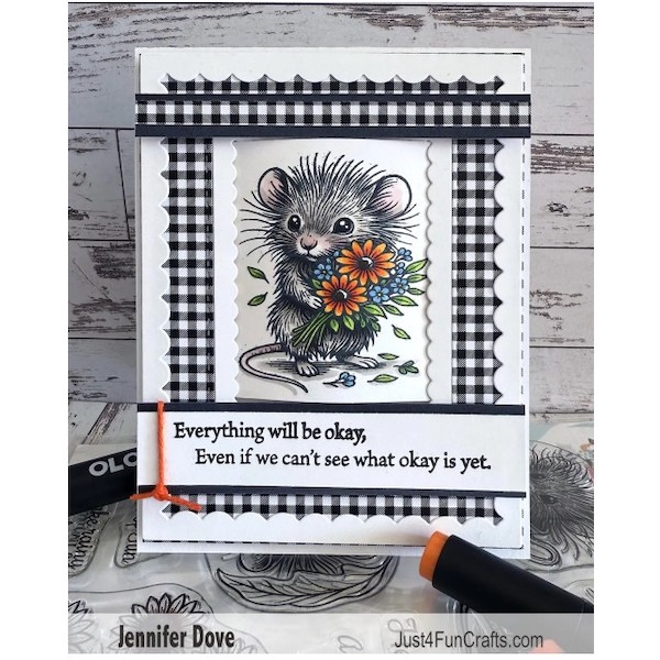 A Friendly Note Willow's Way Clear Stamp Set - Image 5