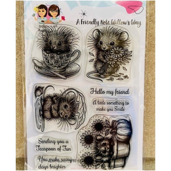 A Friendly Note Willow's Way Clear Stamp Set - Image 2