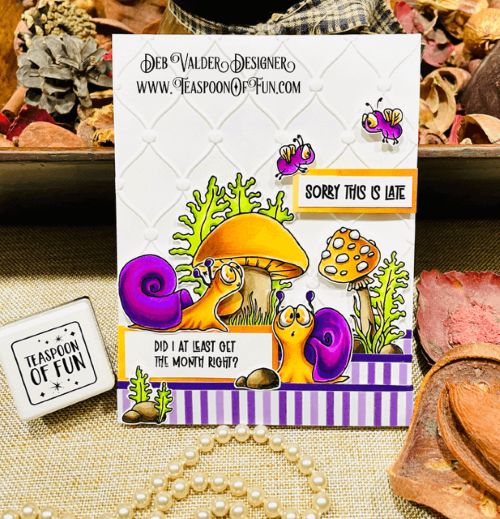Blame It On Snail Mail. All products can be purchased in our Teaspoon Of Fun Paper Crafting Shop at www.TeaspoonOfFun.com/SHOP.