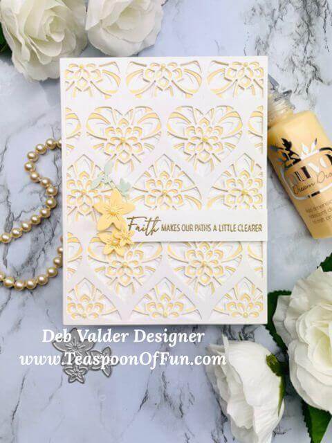 Elegant Deep Heart Layers. All products can be purchased from Teaspoon Of Fun's Paper Crafting Shop at www.TeaspoonOfFun.com/SHOP.