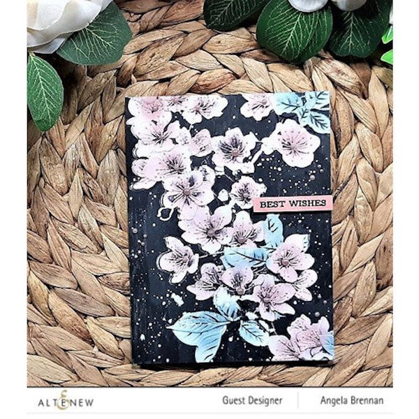 Cherry Plum Blossom 3D Embossing Folder - Image 4