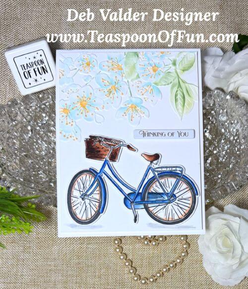 Tranquil Trail Meets Copic Coloring. All products can be purchased in our Teaspoon Of Fun Shop at www.TeaspoonOfFun.com/SHOP.