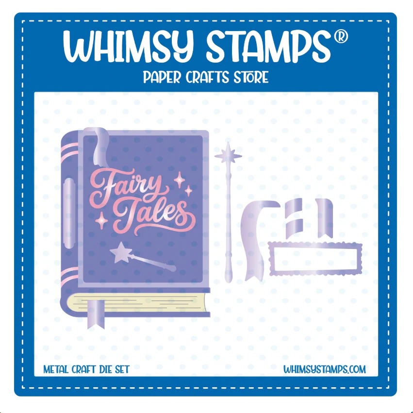 Whimsy Stamps Book Nerd Clear Stamp Set CWSD380a featuring book-themed illustrations and reading sentiments for handmade cards, bookmarks, journaling, and paper crafting.