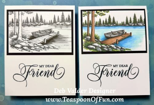 Etching Technique For Your Cards. All products can be purchased in our Teaspoon Of Fun Paper Crafting Shop at www.TeaspoonOfFun.com/SHOP.