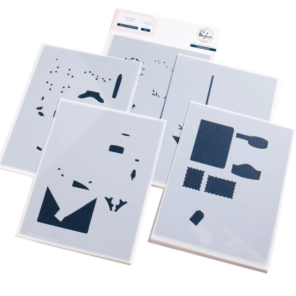 Classic Correspondence Stamp, Die and Stencil Bundle - Image 4